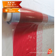 different color soft pvc transparent film for packing